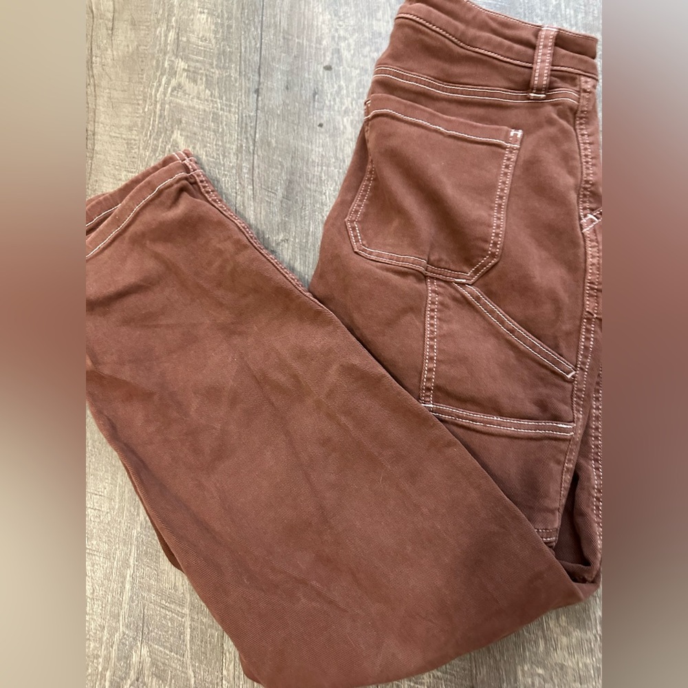 UNWORN brownish baggy jeans